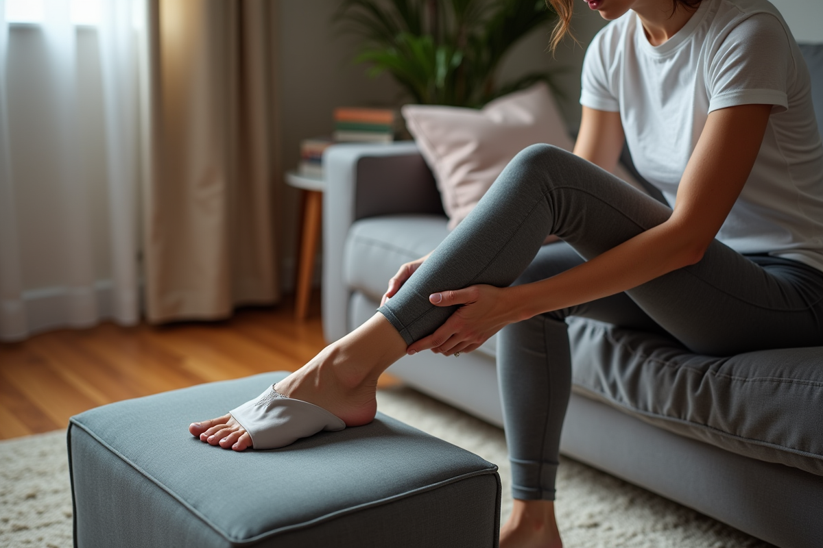 Méthodes efficaces pour réduire rapidement le gonflement des chevilles