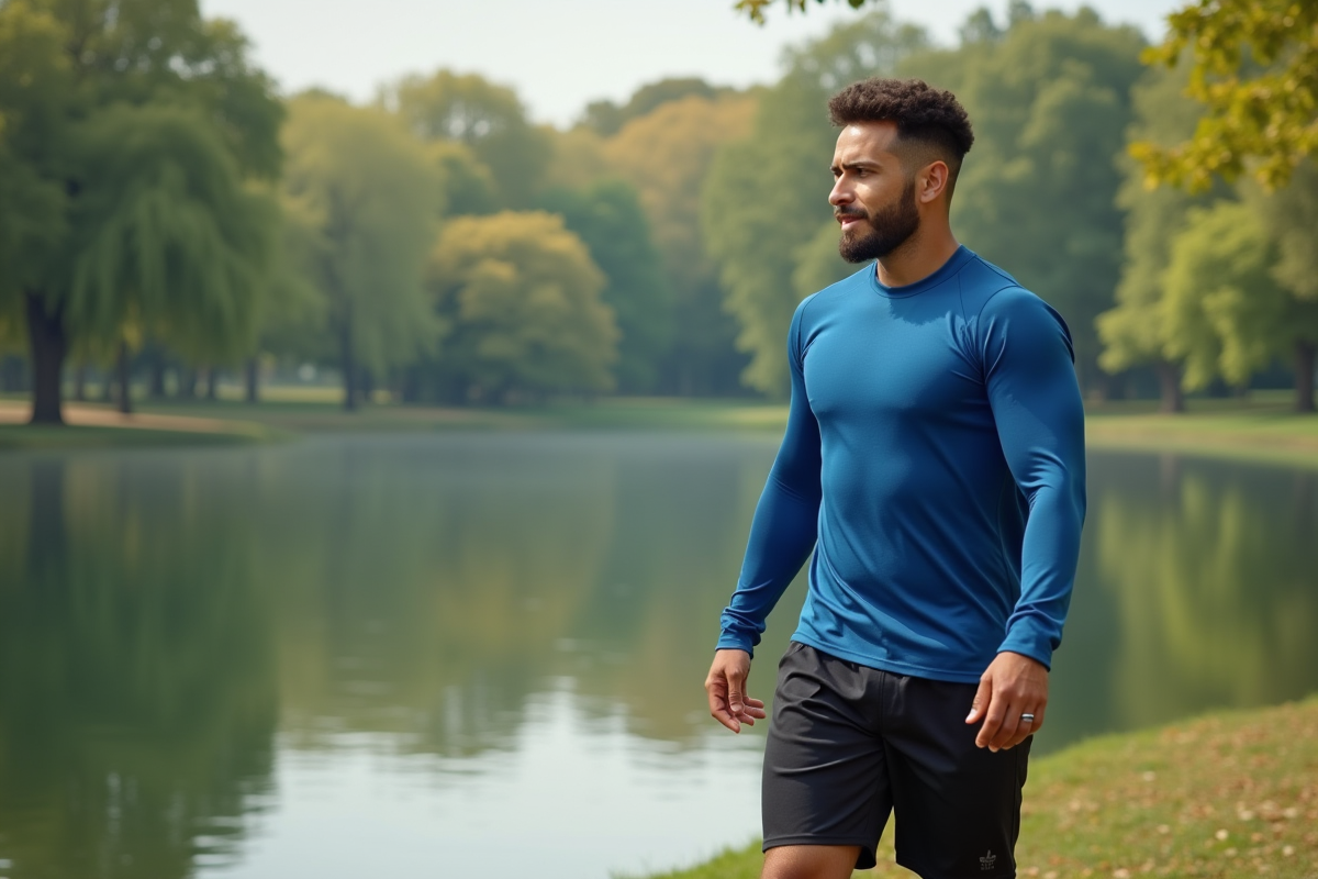 Jeune homme au bord d